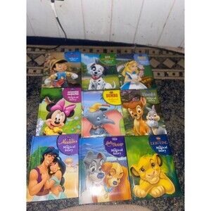 Lot of 9 Disney Padded Books